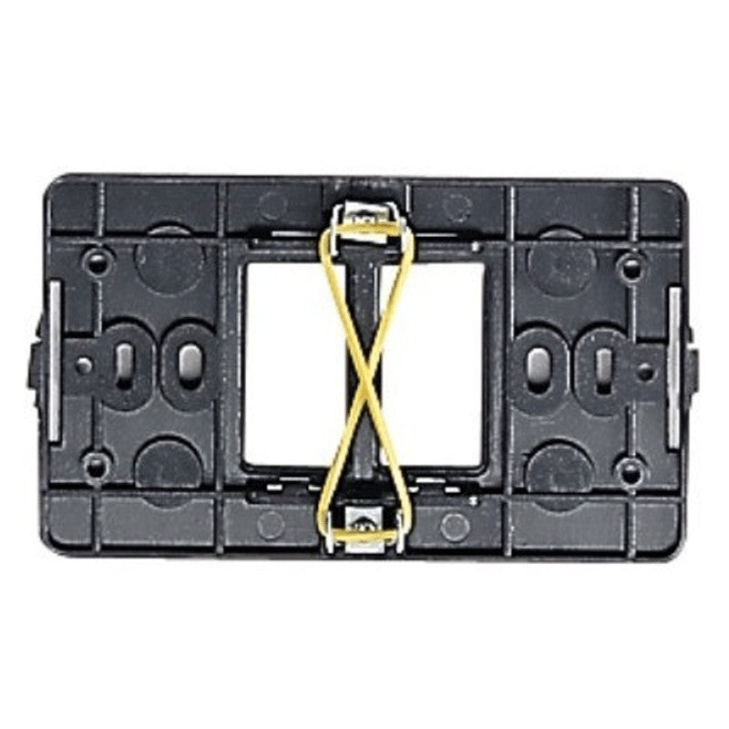 Supporto master per scatola tonda 2 moduli 00365 Supporto master per scatola tonda 2 moduli 00365